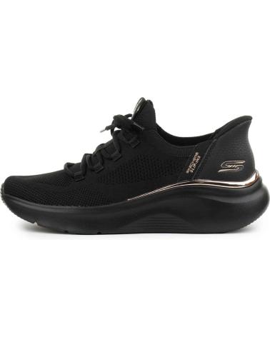 SKECHERS ZAPATILLAS CASUAL MUJER NEGRO NEGRO