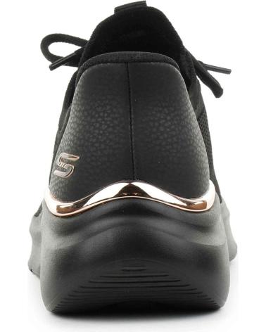 SKECHERS ZAPATILLAS CASUAL MUJER NEGRO NEGRO