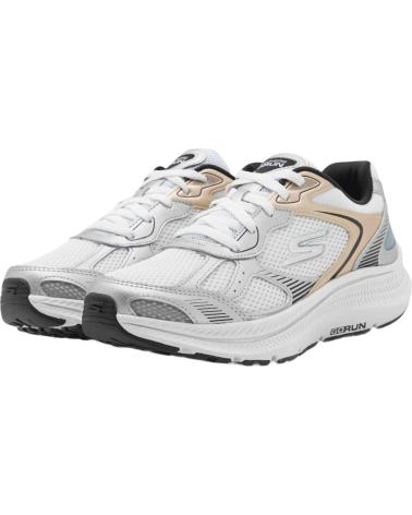 ZAPATILLAS RUNNING BLANCAS SKECHERS BLANCO