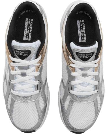 ZAPATILLAS RUNNING BLANCAS SKECHERS BLANCO