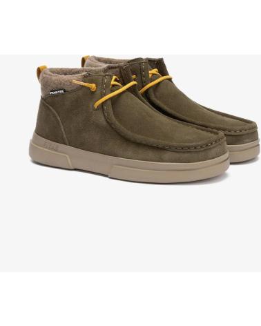 WALK IN PITAS GARDA - BOTA DE MUJER DE SERRAJE HIDROFUGADO KAKI