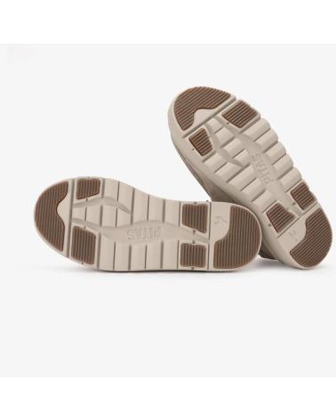 WALK IN PITAS LYON - ZAPATO WALLABI DE MUJER DE NOBUCK HIDROFUGADO BEIGE