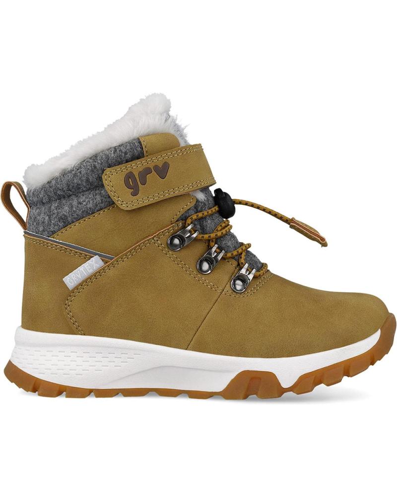 GARVALIN BOTAS WATERPROOF PARA NINO 251525 OUTDOOR GRV-TEX CAMELA781
