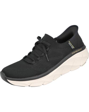 SKECHERS 150105 ZAPATILLAS D LUX WALKER 2 0 BKTN NEGRO