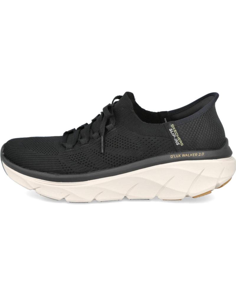 SKECHERS 150105 ZAPATILLAS D LUX WALKER 2 0 BKTN NEGRO