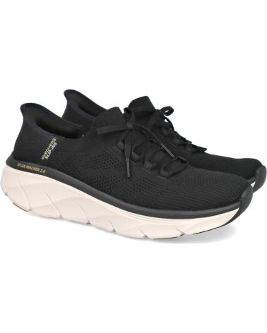 SKECHERS 150105 ZAPATILLAS D LUX WALKER 2 0 BKTN NEGRO