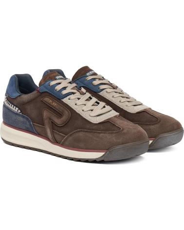 REPLAY SNEAKERS GMSIBC002L BROWN MARRóN