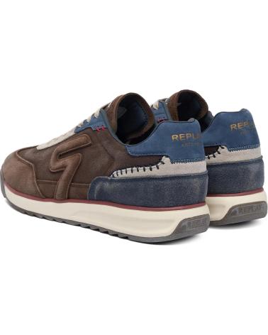 REPLAY SNEAKERS GMSIBC002L BROWN MARRóN
