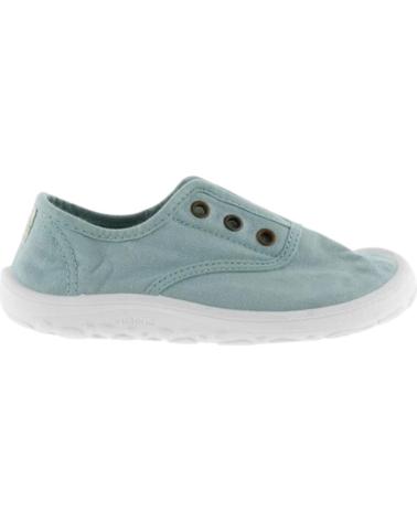 VICTORIA ZAPATILLAS BAREFOOT INGLESA LONA ELASTIC VERDE