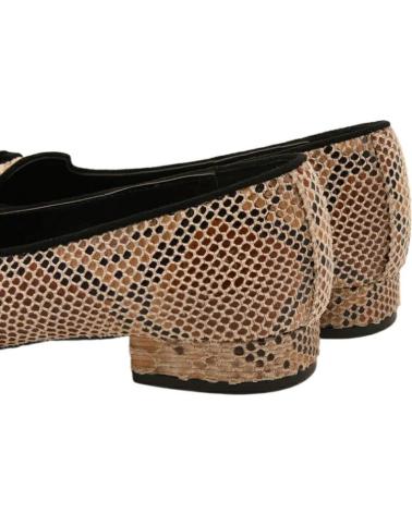 AZAREY BAILARINAS CON TACON Y BORLAS SERPIENTE MARRóN