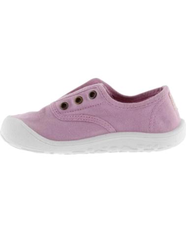 VICTORIA ZAPATILLAS BAREFOOT INGLESA LONA ELASTIC ROSA