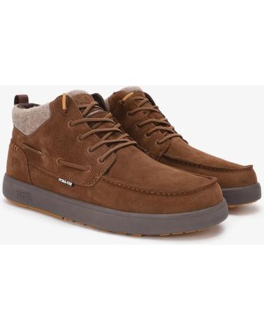 WALK IN PITAS KENT - BOTA DE HOMBRE DE SERRAJE HIDROFUGADO Y MEMBRANA PITA CAMEL
