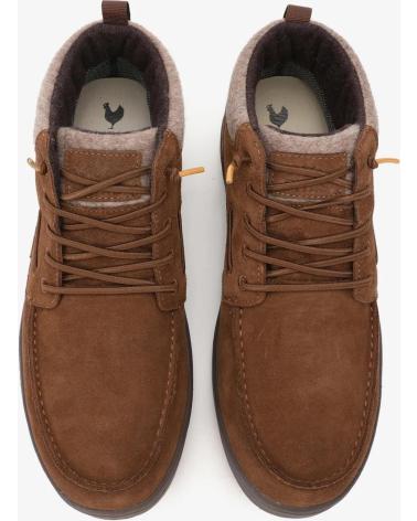 WALK IN PITAS KENT - BOTA DE HOMBRE DE SERRAJE HIDROFUGADO Y MEMBRANA PITA CAMEL