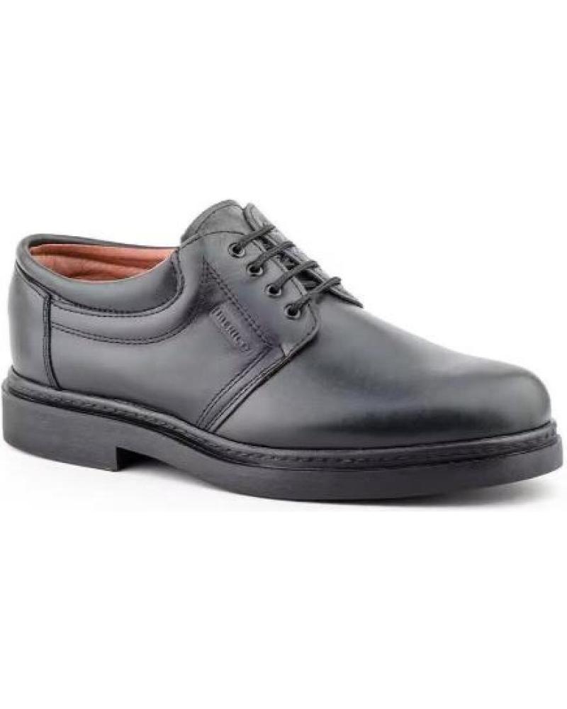 IBERICO SHOES ZAPATOS DE VESTIR PARA HOMBRE EN PIEL DISENO CLASICO CON COR NEGRO