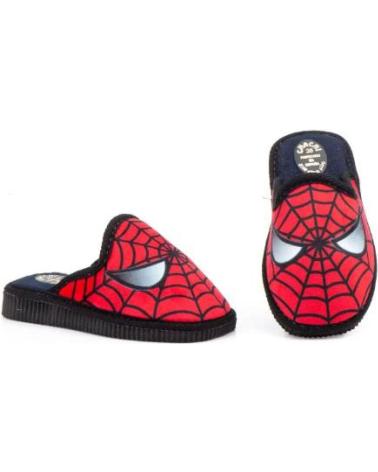 JAM ZAPATILLAS DE CASA CERRADAS PARA NINO CON DISENO DE SUPERHER ROJO