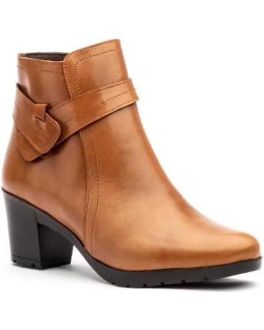 JAM BOTINES DE TACON PARA MUJER CALZADO ELEGANTE Y VERSATIL TALL MARRóN