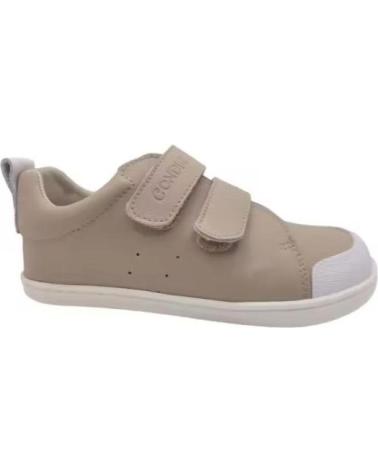 CONDIZ ZAPATILLAS CALZADO RESPETUOSO PARA NINO Y NINA TALLAS 20 A 3 BEIGE