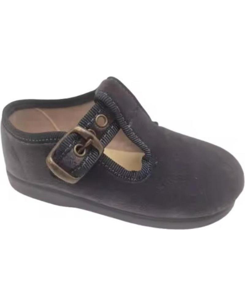 CONDIZ MERCEDITA DE NINA DE TERCIOPELO CON HEBILLA HECHO EN ESPANA GRIS