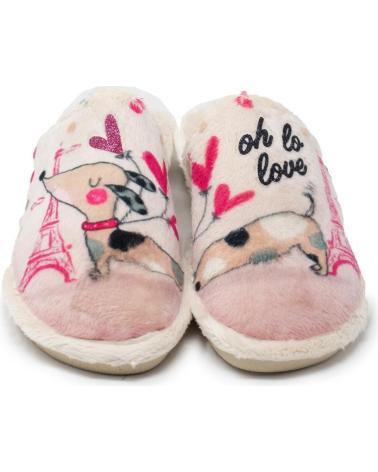 CIABATTA CABRERA CANE AMORE MONTBLANC AVORIO MARFIL