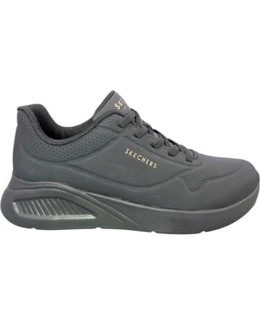 SKECHERS UNO LITE-LITE WORK 177289-BBK NEGRAS BBK