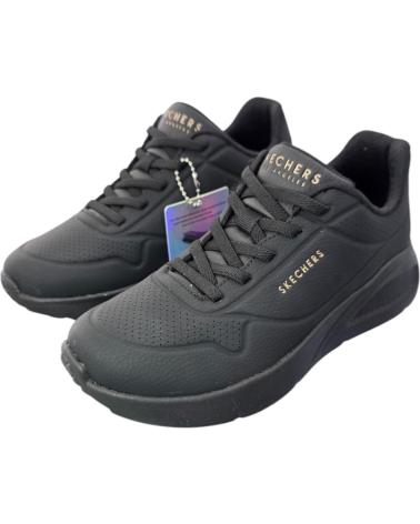 SKECHERS UNO LITE-LITE WORK 177289-BBK NEGRAS BBK