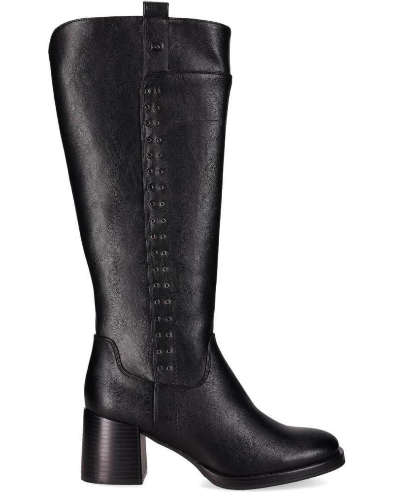 CHIKA10 TUKANA 04 HOHER STIEFEL SCHWARZ - WESTERN-STIL BLOCKABSATZ NEGRO-BLACK