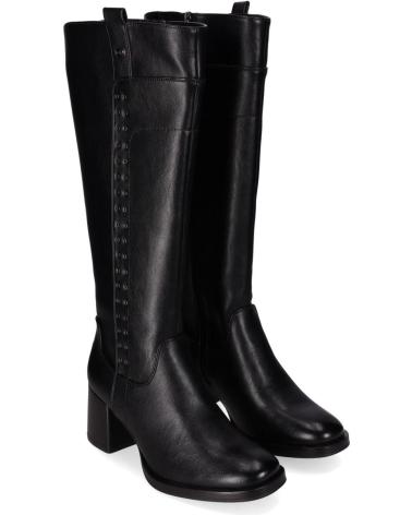 CHIKA10 TUKANA 04 HOHER STIEFEL SCHWARZ - WESTERN-STIL BLOCKABSATZ NEGRO-BLACK