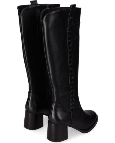 CHIKA10 TUKANA 04 HOHER STIEFEL SCHWARZ - WESTERN-STIL BLOCKABSATZ NEGRO-BLACK