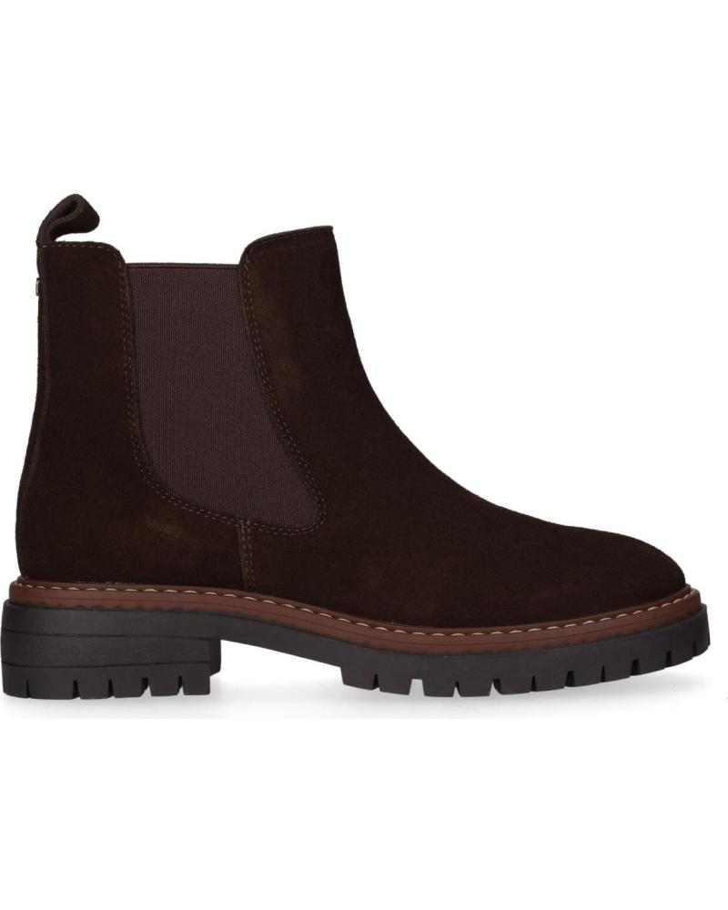 CHIKA10 SABELA 01 CHELSEA-STIEFELETTE AUS BRAUNEM WILDLEDER MARRON-BROWN