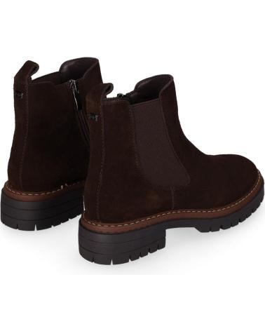 CHIKA10 SABELA 01 CHELSEA-STIEFELETTE AUS BRAUNEM WILDLEDER MARRON-BROWN