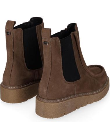 CHIKA10 AZAHARA 01 CHELSEA-STIEFELETTE AUS TAUPEFARBENEM WILDLEDER TAUPE-TAUPE
