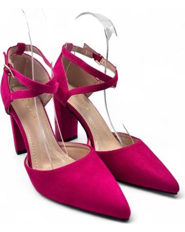 TIMBOS TACON VESTIR DE MUJER FUCSIA 132170 MORADO