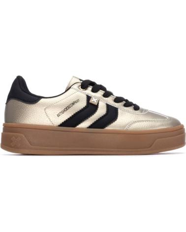 XTI 144585 GOLD AND BLACK PLATFORM SNEAKERS VARIOS COL