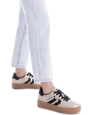 XTI 144585 GOLD AND BLACK PLATFORM SNEAKERS VARIOS COL