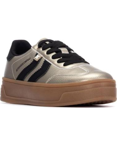 XTI 144585 GOLD AND BLACK PLATFORM SNEAKERS VARIOS COL