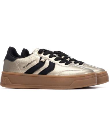 XTI 144585 GOLD AND BLACK PLATFORM SNEAKERS VARIOS COL