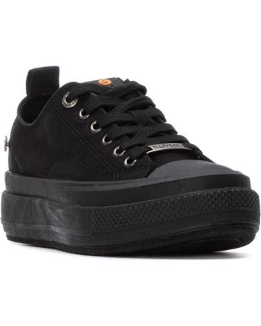 REFRESH 173073 SCHWARZ - PLATEAU-SNEAKER NEGRO