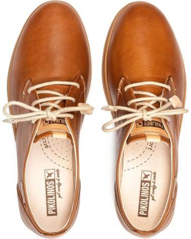 PIKOLINOS ZAPATOS PLANOS GANDIA W2Y MARRON MARRóN