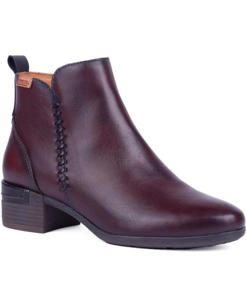 PIKOLINOS BOTINES DE TACON MALAGA W6W MARRON MARRóN