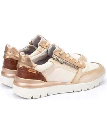 PIKOLINOS ZAPATO DEPORTIVO PARA MUJER W4R-6524C2 COLOR NATA BLANCO