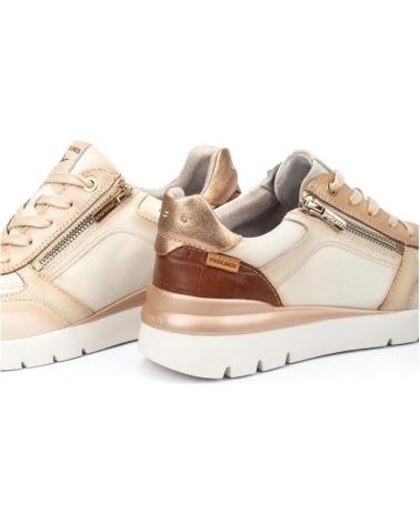 PIKOLINOS ZAPATO DEPORTIVO PARA MUJER W4R-6524C2 COLOR NATA BLANCO