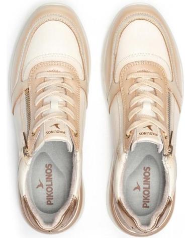 PIKOLINOS ZAPATO DEPORTIVO PARA MUJER W4R-6524C2 COLOR NATA BLANCO