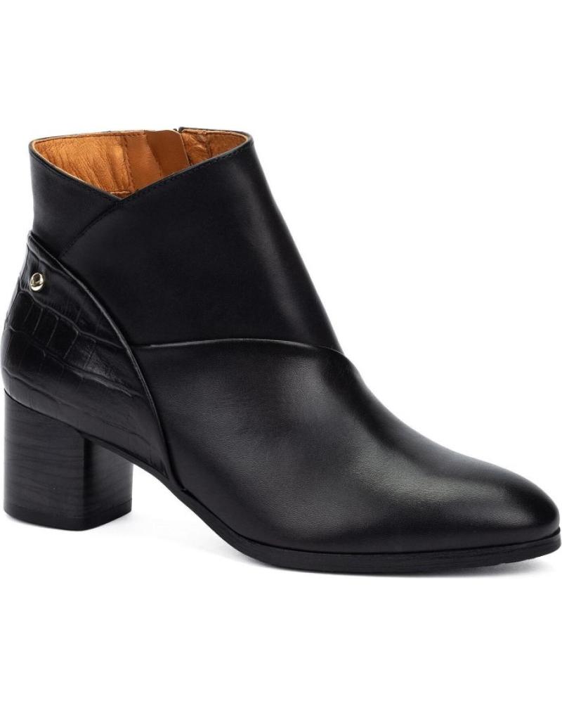 PIKOLINOS BOTINES DE TACON CALAFAT W1Z NEGRO