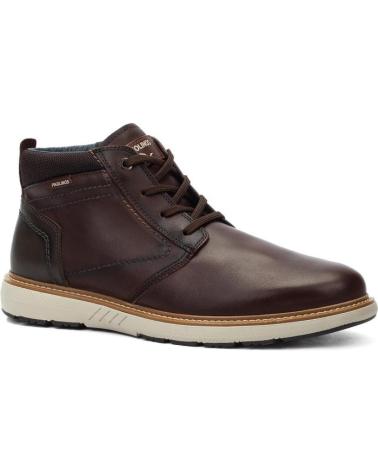 PIKOLINOS BOTIN CORDONES OLMO MARRON