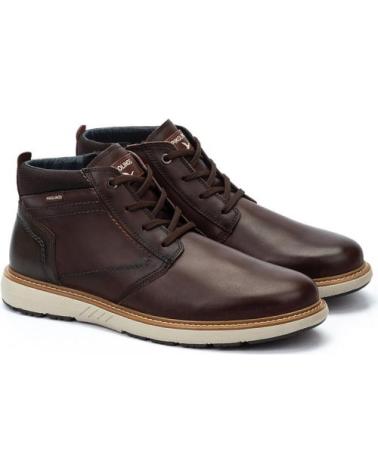 PIKOLINOS BOTIN CORDONES OLMO MARRON
