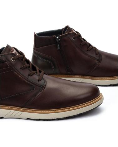 PIKOLINOS BOTIN CORDONES OLMO MARRON
