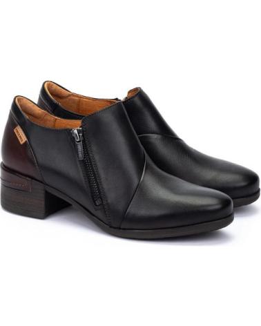PIKOLINOS ZAPATO ABOTINADO CREMALLERA BLACK NEGRO