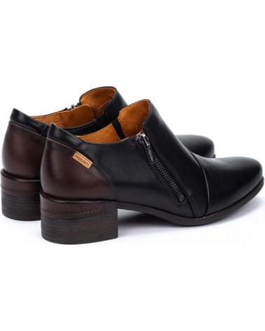 PIKOLINOS ZAPATO ABOTINADO CREMALLERA BLACK NEGRO