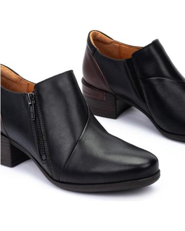 PIKOLINOS ZAPATO ABOTINADO CREMALLERA BLACK NEGRO