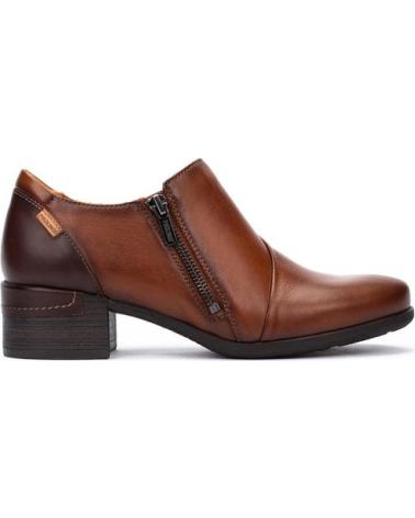 PIKOLINOS ZAPATO ABOTINADO CREMALLERA CUERO